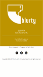 Mobile Screenshot of blurty.com